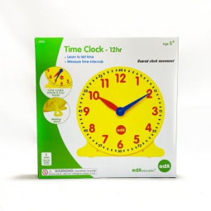 [EDX]12시간-시계(유아용)  Time Clock - 12hr (student)  25822